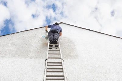 Peinture extérieure à la Caure — façades et ravalement